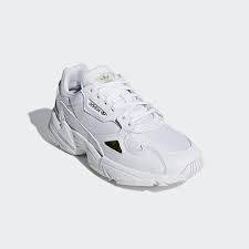 Adidas Falcon Shoes White Adidas Us Leather Shoes Woman Cycling Shoes Women White Adidas