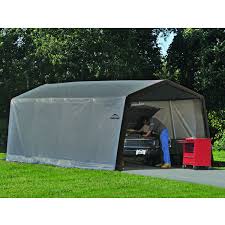 Attaching two tool cabinets with a single workbench may enhance your work speed. Garage In A Box Carports Pavillons Und Uberdachungen Gartenfachmarkt24