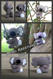 Crochet Koala Pattern From Adorablykawaii Crochet Ornaments Crochet Bear Crochet Dolls