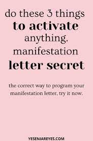 If you don't know where to start, you can use our guide on how to write a manifestation list and get a step closer to manifesting your wishes into reality! How To Write A Manifestation Letter With My Secret Sauce Manifestation Self Improvement Tips Spiritual Connections