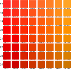 Pantone Orange Chart Google Search In 2019 Pantone Color