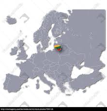In litauen gibt es mehrere mobilfunk provider zur auswahl, in der stadt kaunas waren es tele2, omnitel und bite. Europa Karte Litauen Lizenzfreies Bild 7901135 Bildagentur Panthermedia
