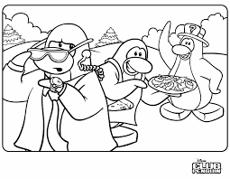 Have 1 of each card type, in different colors. Club Penguin Coloring Page Coloring Home