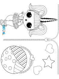 Poi ci sono anche brrr baby e unicorn ! Unicorn Da Colorare Serie 3 Lol Surprise Cartoni Animati