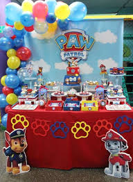 Paw Patrol Birthday Party Ideas Photo 4 Of 15 Paw Patrol Birthday Party Paw Party Paw Patrol Birthday