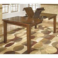 Ashley Furniture Ralene Butterfly Dining Table In Medium Brown D594 35