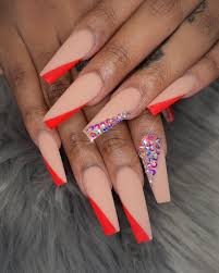 Black Acrylic Nail Designs 2020 50 Fall Nail Colors Ideas And Designs 2020 Red Acrylic Nails Cute Nails For Fall Pretty Acrylic Nails