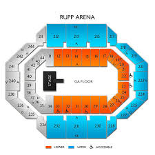 21 new rupp arena seating chart concert