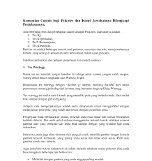 Tbs (tes bakat skolastik) merupakan alat tes yang digunakan untuk memprediksi kemampuan seseorang jika diberikan kesempatan untuk melan. Doc Penjelasan Dan Contoh Soal Psikotes Tri Ayu Wahyuni Contoh Soal Psikotes Dan Jawaban Pdf Fusjon Casinibits S Blog Con Kepribadian Tes Kepribadian Kerja