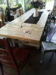 Communal Table Sleeper Table Outdoor Farmhouse Table Outdoor Dining Furniture