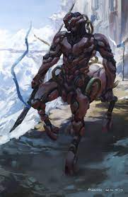Centaur Centaur Traveller Rpg Robot Concept Art
