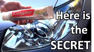 How To Restore Headlights With Toothpaste Secret Revealed Youtube Headlight Restoration How To Clean Headlights How To Clean Clams