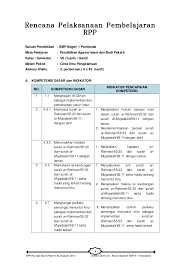 Contoh ptk sd kelas 2. Rpp Tajwid Kurikulum 2013 Rismax