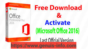 تفعيل كامل لبرامج الأوفيس Microsoft Office 2016 Pro Plus