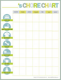 create a chore chart that works free chore charts for kids