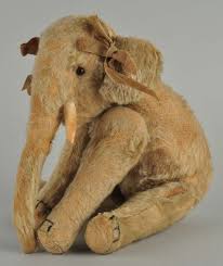 Steiff S Very Early Fully Jointed Mohair Elephant Jun 25 2016 Dan Morphy Auctions In Pa Antique Toys Toys Antique Teddy Bears