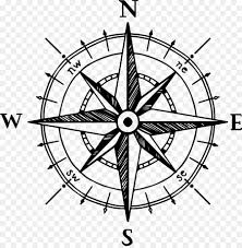 north compass rose drawing hand painte 464768 png images pngio
