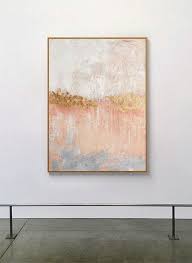 Brighten your décor with yellow wall art, and let the light shine in. Large Abstract Painting On Canvas Original Artwork Pink Abstract Art Canvas Gray Gold Art Painting Large