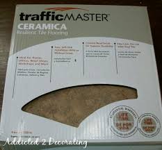 Find helpful customer reviews and review ratings for trafficmaster ceramica 12 in. I M Saying Goodbye To Concrete Floors Addicted 2 Decorating