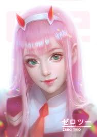 Zero Two (Darling in the FranXX), Darling in the FranXX, anime girls,  horns, HD phone wallpaper