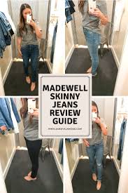 Madewell Skinny Jeans Review Sandy A La Mode Bloglovin