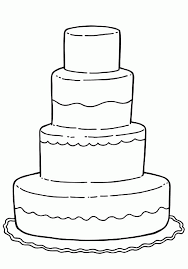 Coloring ideas birthday cakeing pages printable amazing sheet. Wedding Cake Coloring Pages Costco Wedding Cake