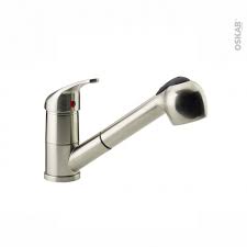 Gain de place, liberté de mouvement, ils rivalisent. Robinet De Cuisine Banud Mitigeur Avec Douchette Inox Brosse Oskab