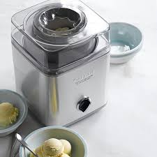 This recipe uses almond milk instead of dairy milk. Cuisinart Stainless Steel Ice Cream Maker Williams Sonoma