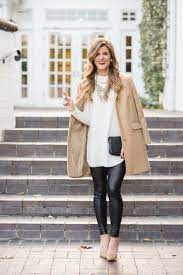 Winter Date Night Outfits With Faux Leather Liquid Leggings Leather Leggings Fashion Leather Leggings Outfit Outfits With Leggings