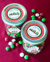 Holiday Gift Idea Hidden Money Candy Jars Party Inspiration