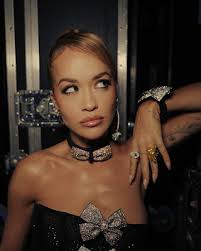 Shallie's purple beehive: Rita Ora's Little Black Dress!