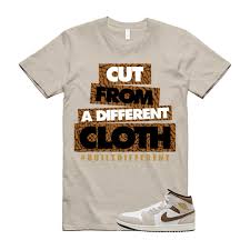 CLOTH T Shirt to Match 1 Mid SE Brown Elephant Light Orewood British Tan  Gold
