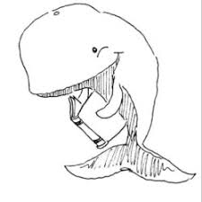 Desenhos de baleias para colorir, pintar e imprimir; Desenhos De Baleias Para Imprimir E Colorir