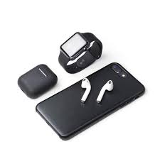 Apple Airpods Pro Black Edition Apple Watch In Black