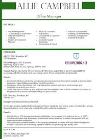 office manager resume 2016: best samples