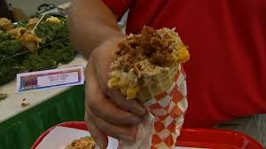 North carolina state fair north carolinians love their cheerwine, a red cherry soda that's been made locally for more than 100 years. Fair Food Taste Test Get An Early Bite Of What Is Coming To The Nc State Fair This Year Abc11 Raleigh Durham