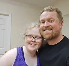 Going to take a quick break from the sobriety and running to brag about  someone very special to me. My baby girl started her fitness journey  yesterday and I'm so proud of