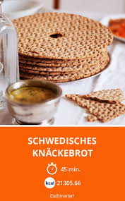Schwedisches Knackebrot Rezept Schwedisch Rezepte Essen