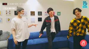 Bts members jin, suga and jimin's v live saw more than six. Vlive Jin Jimin Suga Bts S Waffle World Armys Facebook