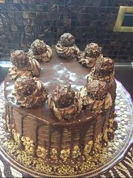 Tort Ferrero Rocher Desserts Food Romanian Desserts