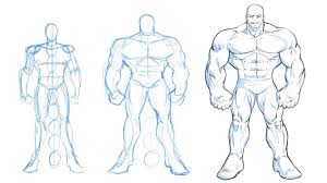 Discover the muscle anatomy of every muscle group in the human body. How To Draw A Massive Muscular Comic Book Superhero Character Drawing Drawings Figure Drawing