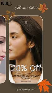 Your autumn glow deserves golden moments. 🍂 ✨ 20% OFF