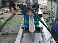Low Price Metal Profiles Furring Hat Channel Purlin and Ceiling Batten Hat  Section Forming Machine