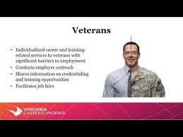 17 career fields, including stem, business, foreign language, cyber, intel analysis. Virginia Career Works Orientation Youtube