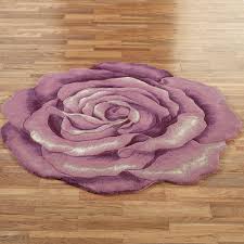 Our rugs and mats are handcrafted and completely customized. Becca Bloom Flower Shaped Round Rugs