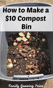 How To Make A 10 Diy Compost Bin For Your Garden Family Growing Pains Compost Bin Diy Diy Compost Garden Compost