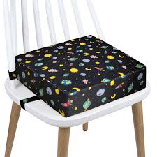 Oxo tot perch booster seat with straps. Pu Washable 2 Straps Safety Buckle Kids Booster Seat For Dining Table Elephant Black Toddler Booster Seat Dining Portable Travel Increasing Cushion Furniture Co Tables Chairs