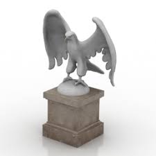 Home interiors 1985 denim days 1510 holiday the new colt danny debbie figurine. Sculpture Eagle N051113 3d Model Gsm 3ds For Interior 3d Visualization Sculptures Bas Reliefs