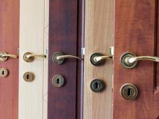A louvered door is as easy as painting a basket or wicker chair. Read This Before You Paint Your Front Door Diy