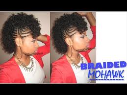 If you are not yet ready to cut your hair short, then to others, a mohawk fade hairstyle may be hard to style, but for some, it's relatively easy. Bawse Braided Mohawk Natural Hair Tutorial Youtube